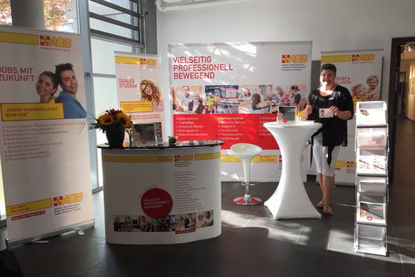 Unseren Messestand auf der IHK-Bildungsmesse in Heilbronn