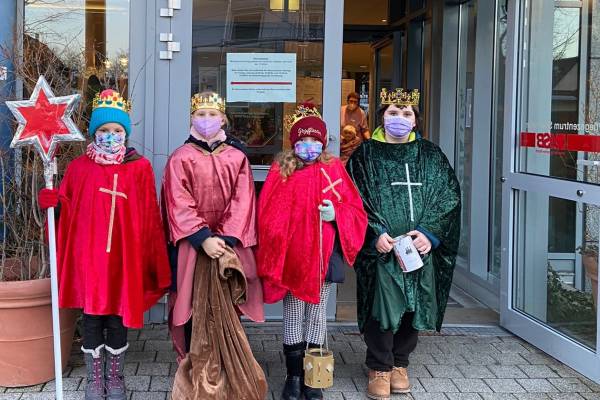 Sternsinger überbringen Segen