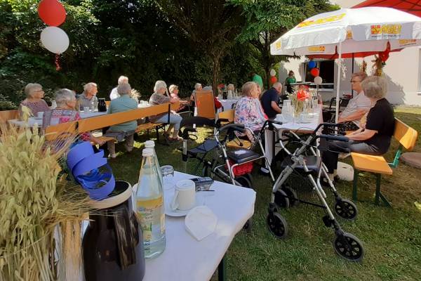 Sommerfest im ASB Haus für Pflege und Gesundheit in Möckmühl