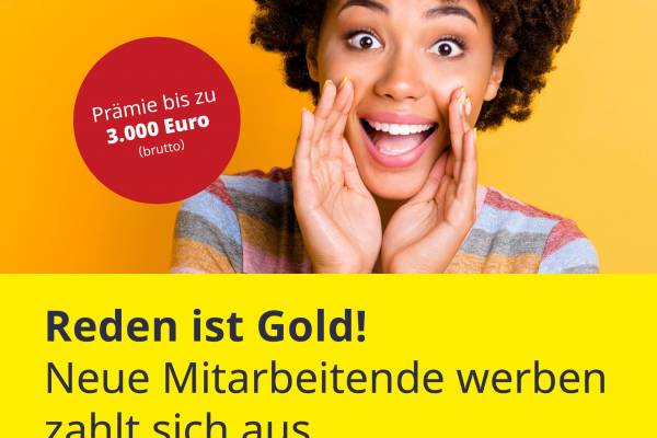 Mitarbeitende werben Mitarbeitende – ein Gewinn für alle!S