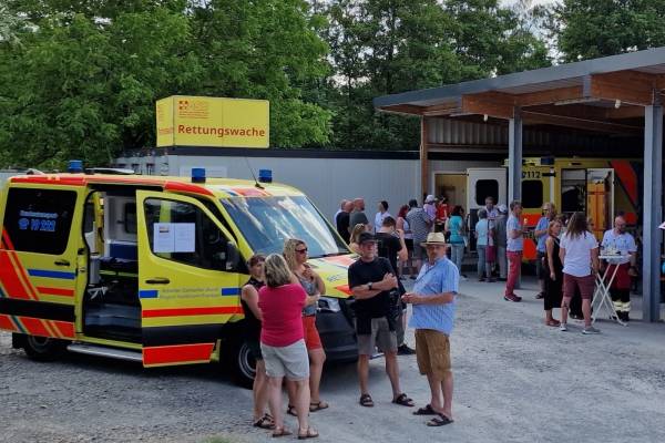 Spannende Einblicke beim Tag der offenen Tür der ASB-Rettungswache Neuenstein/Kirchensall