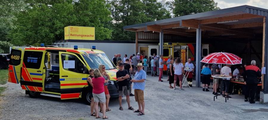 Spannende Einblicke beim Tag der offenen Tür der ASB-Rettungswache Neuenstein/Kirchensall