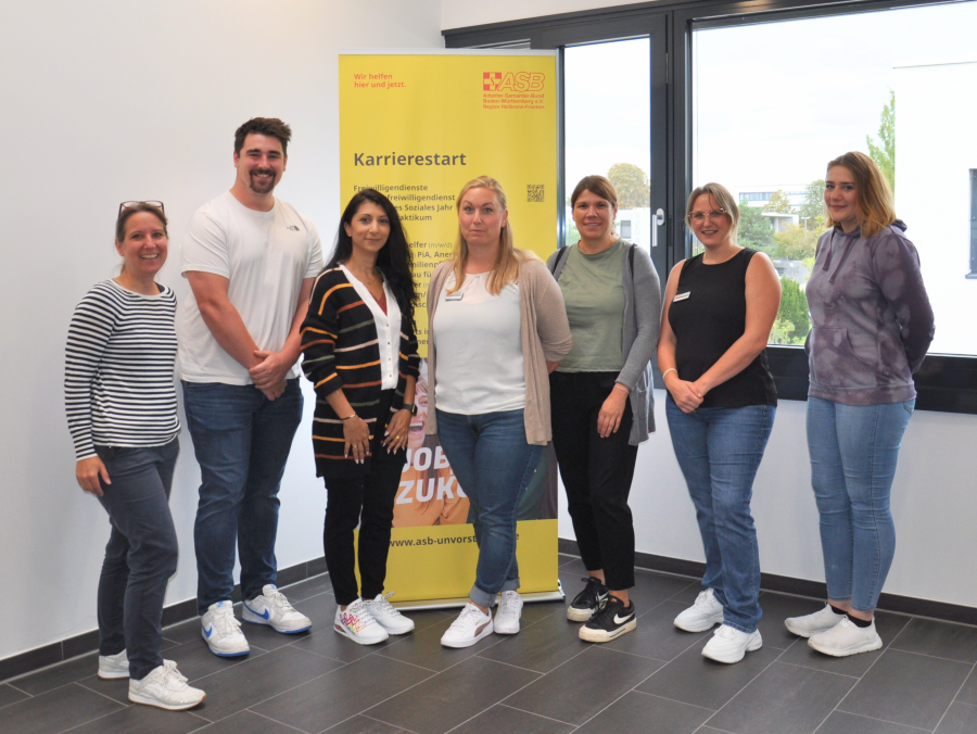 Bettina Reichert (Marketing) führte durch den Kennenlerntag